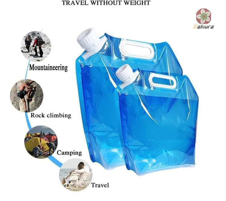 Outdoor Collapsible Drinking Water Bag Folding Water Container Buy
