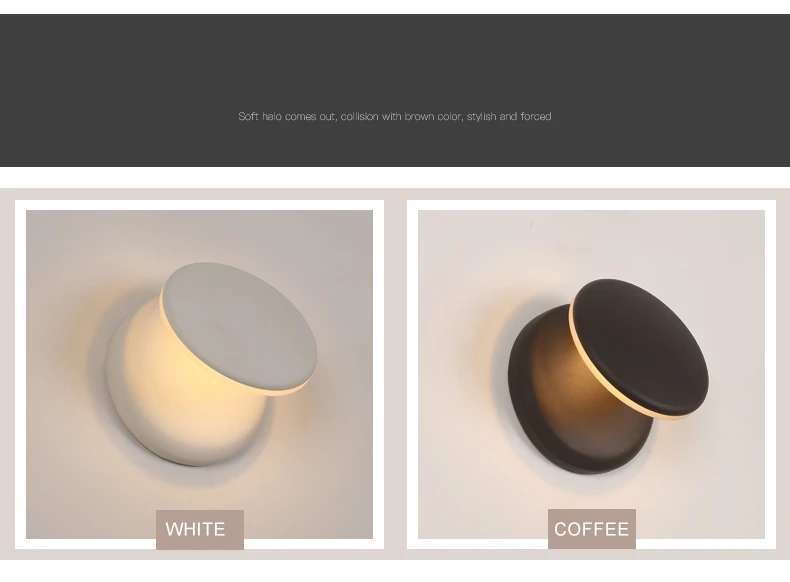 MB3563WH 2018 new products 360 degrees adjustable indoor mounted led corner wall lights