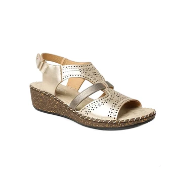 Fashion Comfortable Ladies Design Shoes Flat Sandals For Ladies