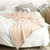 Nordic style Knit Throw Blanket Super Soft for Couch Sofa Decorative Warm Cozy Nap Chenille polyester Throw, 51"x 67"