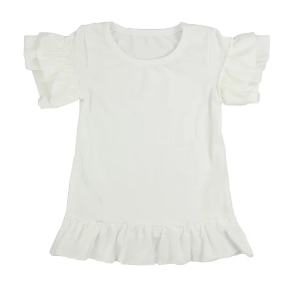 Design Wholesale Baby Girl School Kids White Shirts Fashion Cotton ...
