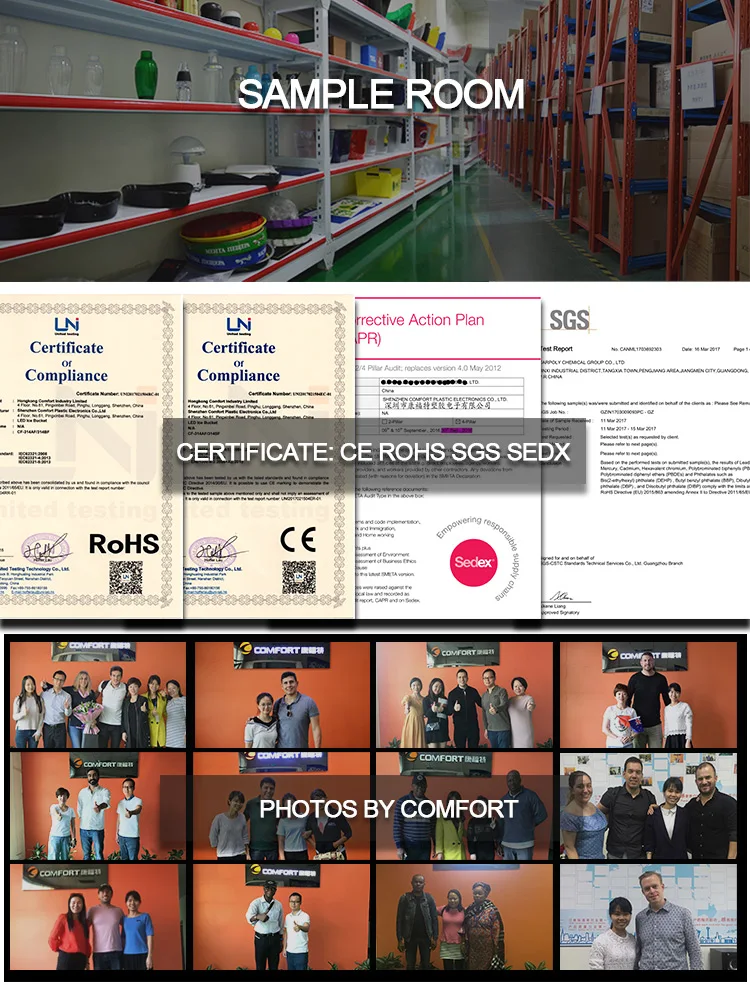 PP LED ice buckets (12)