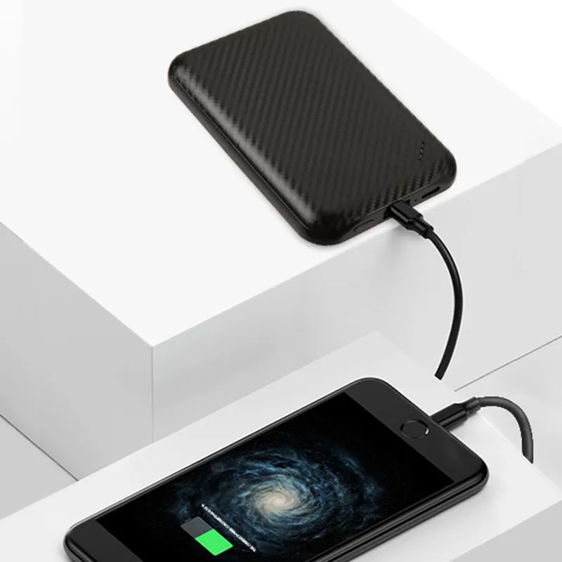 Mini wallet universal mobile charger fast wireless charging Charge magnetic qi wireless Charger Power Bank for iPhone - ANKUX.COM