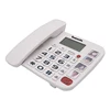 LED Ringer Indicator Large Button Landline Telephone Aged People Clear Sound Big Button Phone with LCD