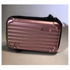 custom abs pc Hard material mini travel cosmetic bag with zipper