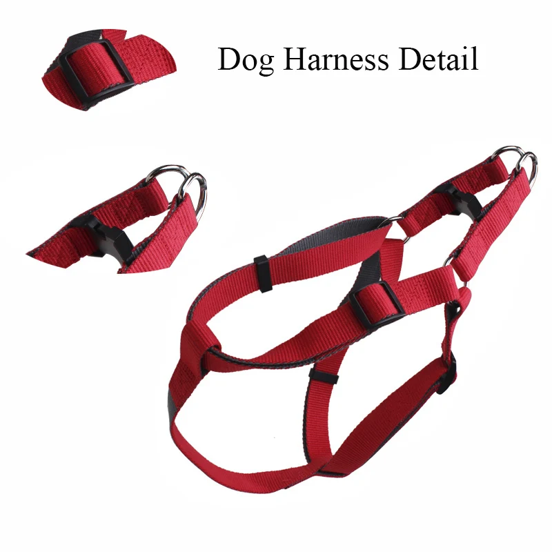 Soft Air Mesh Dog Harness Breathable Fabric Pet Collars & Leashes For