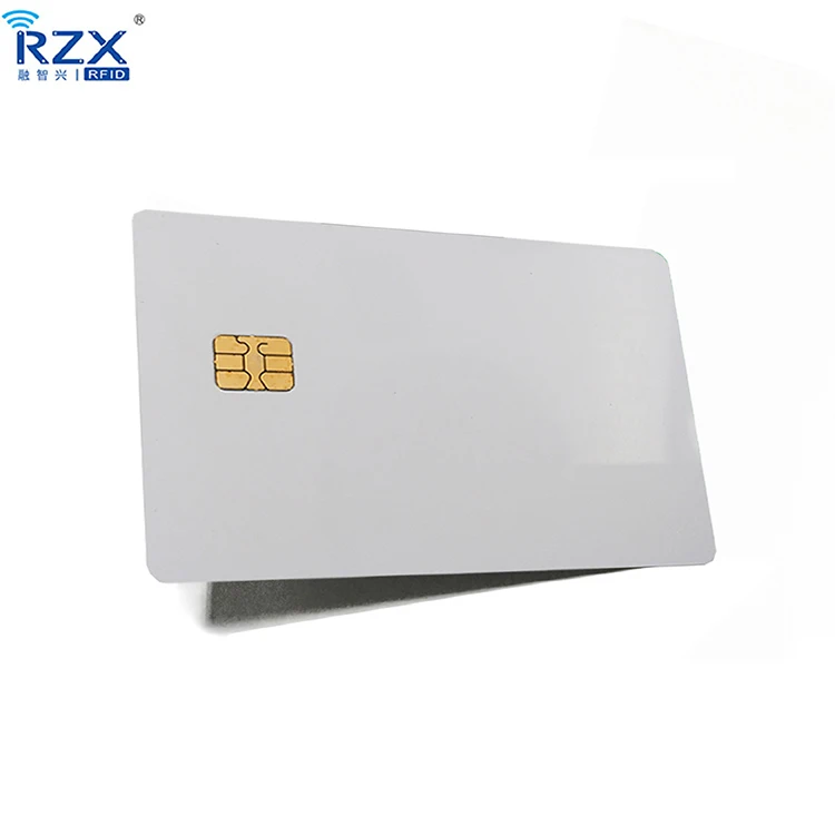 Hot Selling CR80 Size 13.56MHz FM1208 8K Byte RFID CPU Card with Cos