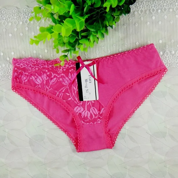 Wholesale Stock Ladies Cotton Lacy Ladies Undergarments Panties From