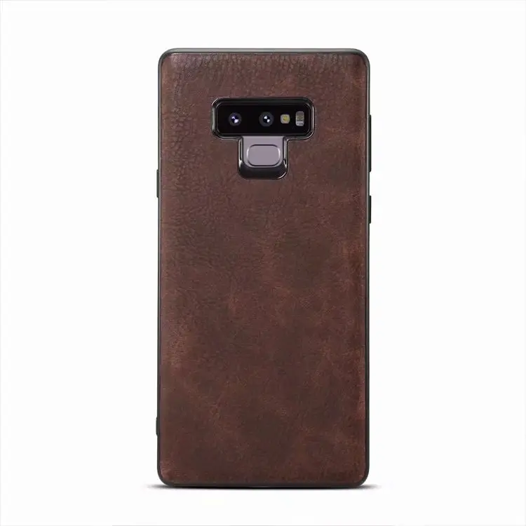 HOT Wholesales Soft TPU Leather Cell Phone Cases Popular shockproof Back Cover for SAMSUNG NOTE 9 8