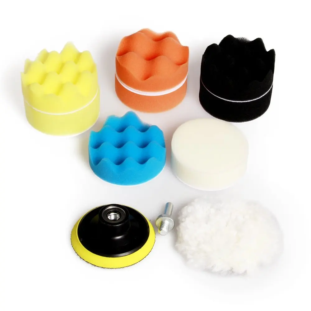 Drill Buffing Sponge Pads Polishing Car Foam Drill Polishing Pad Kit For Car Detail Care Buy