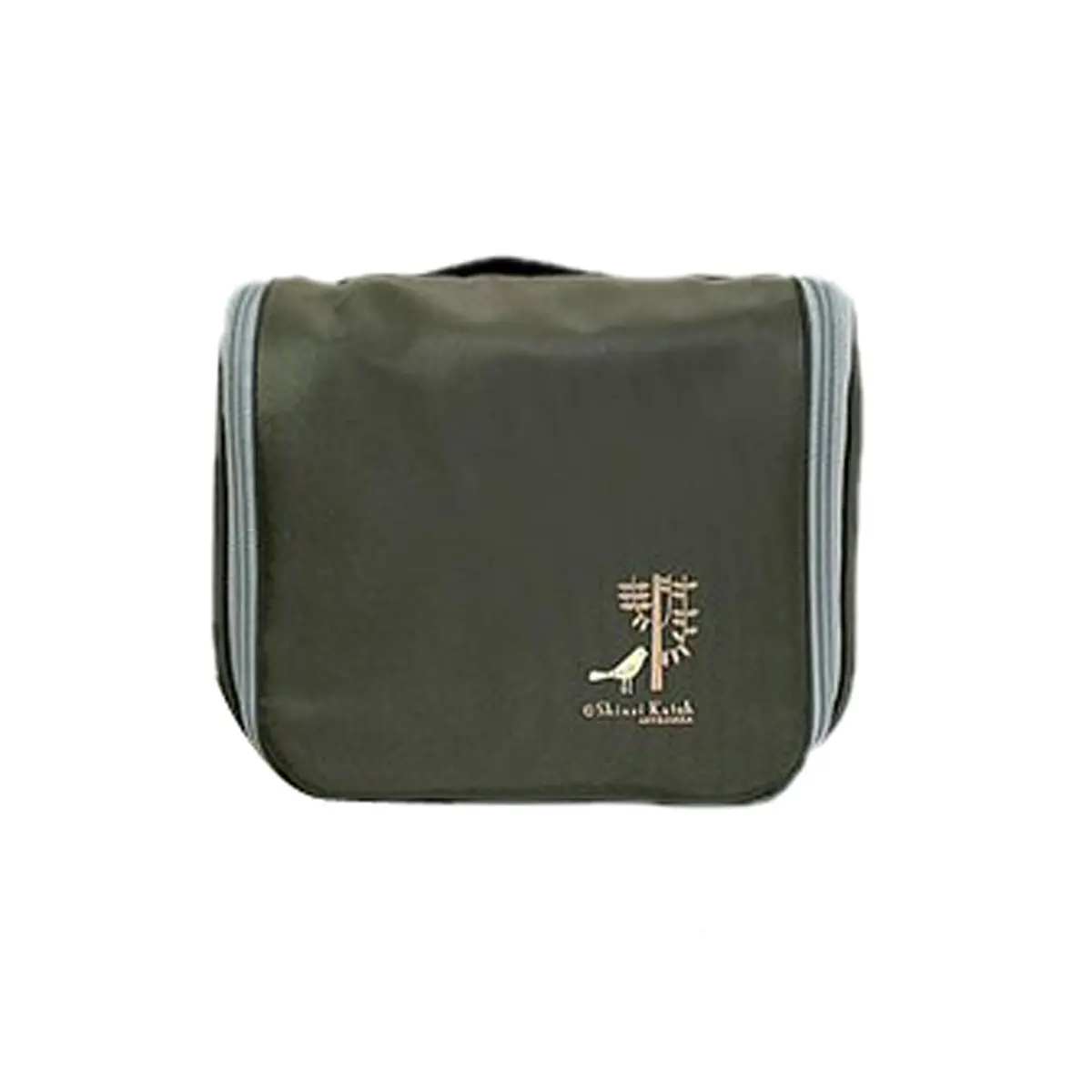 DEHANG Waterproof Nylon Ventilated Durable Portable Organiser Storage Bag With Handle for Travel - Blackish Green