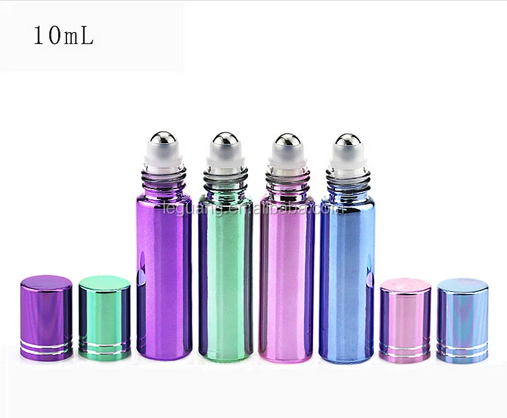 China Suppliers Empty Perfume Ball Bottle 10ml Electroplating Glass ...