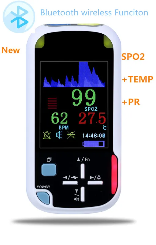 Blood Pressure Monitor Bluetooth Pulse Oximeter For Infant