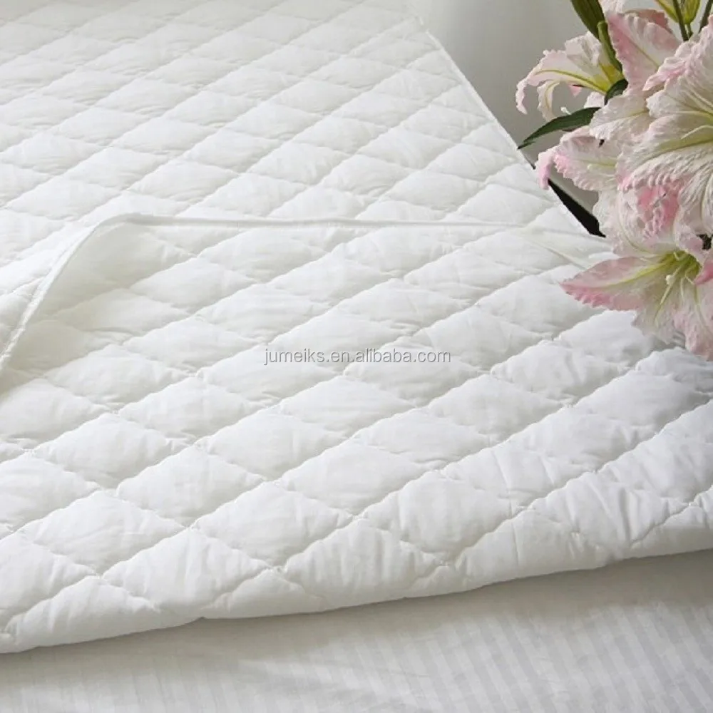 Luxury Quilted Bedspreads,Antislip Waterproof Mattress Pad,Sleep Well