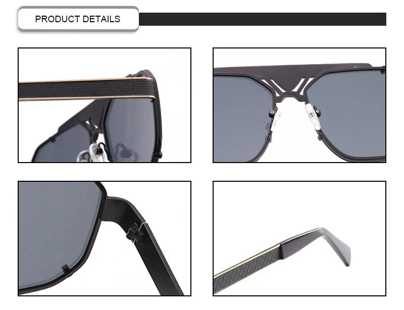 Brand Designer Men 2019 Square Frame Driving  Women Shades Sunglasses