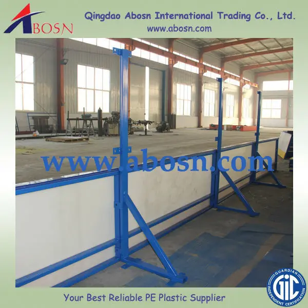 Hdpe Synthetic Hockey Dasher Board With Door/plastic Ice Rink Boards/barriers/fence/hdpe Panels
