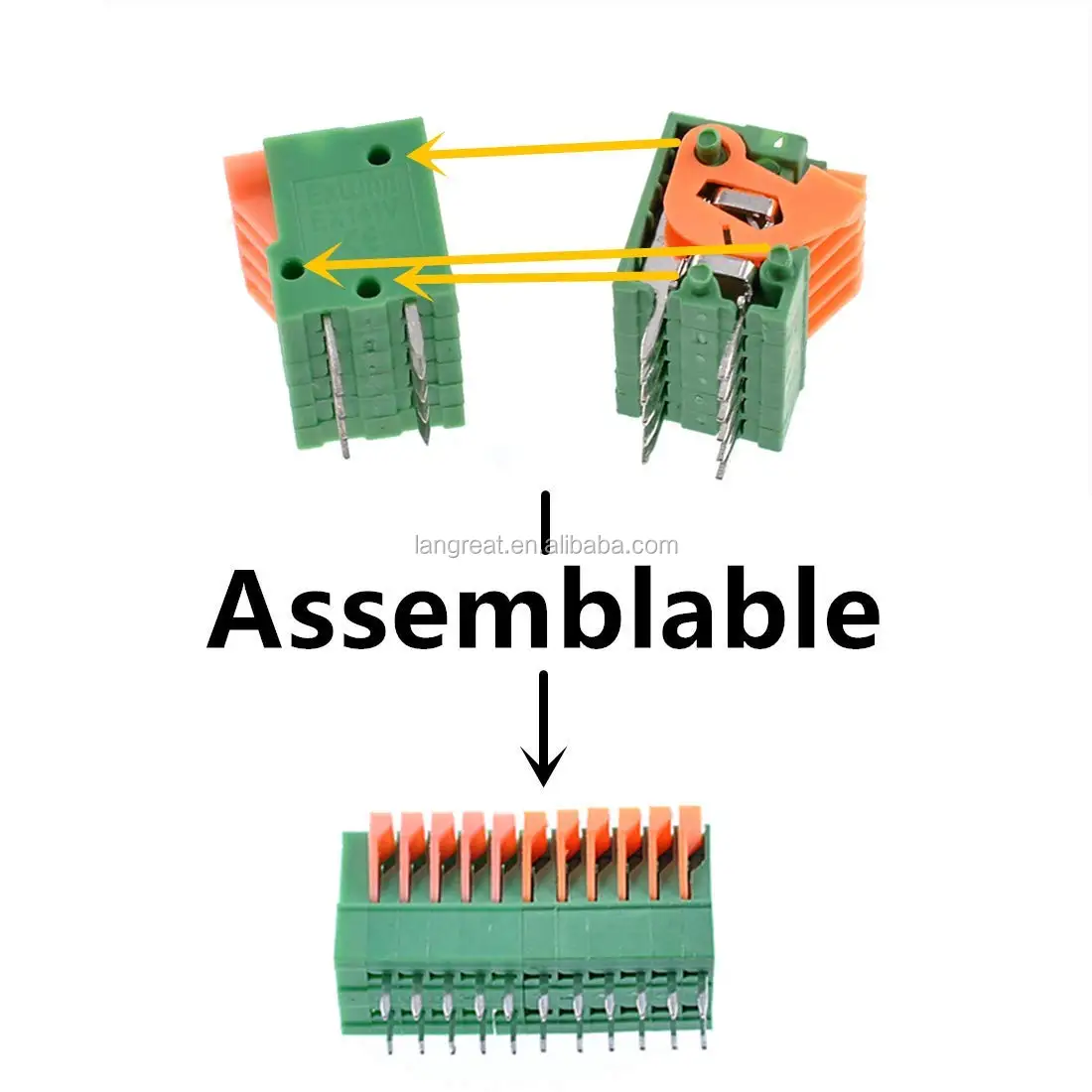 Pcb Spring Terminal Block Buy Pcb Spring Terminal Block,Pcb Spring
