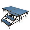 Low price folding steel portable stage platform/assembly panel stage