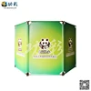 Green Metal Aluminum Folding Advertisement barrier By Research base of giant panda breeding