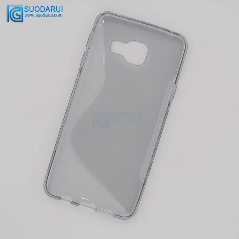 cheap tpu case For Samsung galaxy A3 2016 A310 S line design tpu cover soft gel case mix colors