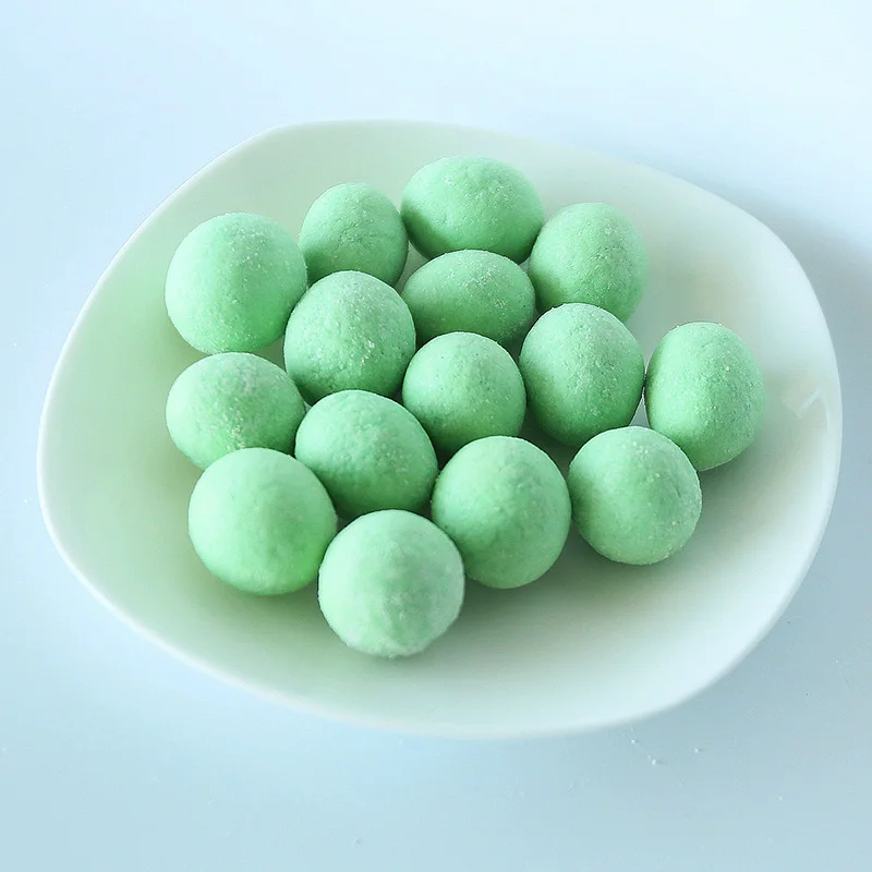 Round Wasabi Coated Peanuts Snack Peanuts Balls For Sale - Buy Wasabi ...