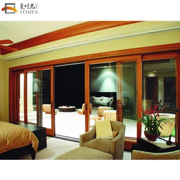 Accept Custom Cheap Three Panel 4 Panel Sliding Glass Patio Door