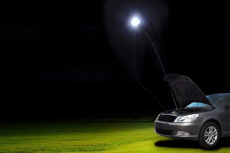 Keen 12v With Remote Controller Outdoor Telescopic Rod Cob Led Outdoor