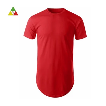 round bottom t shirt mens