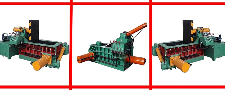 120 吨压力液压金属压机/废旧废金属压实机/废油桶压块机