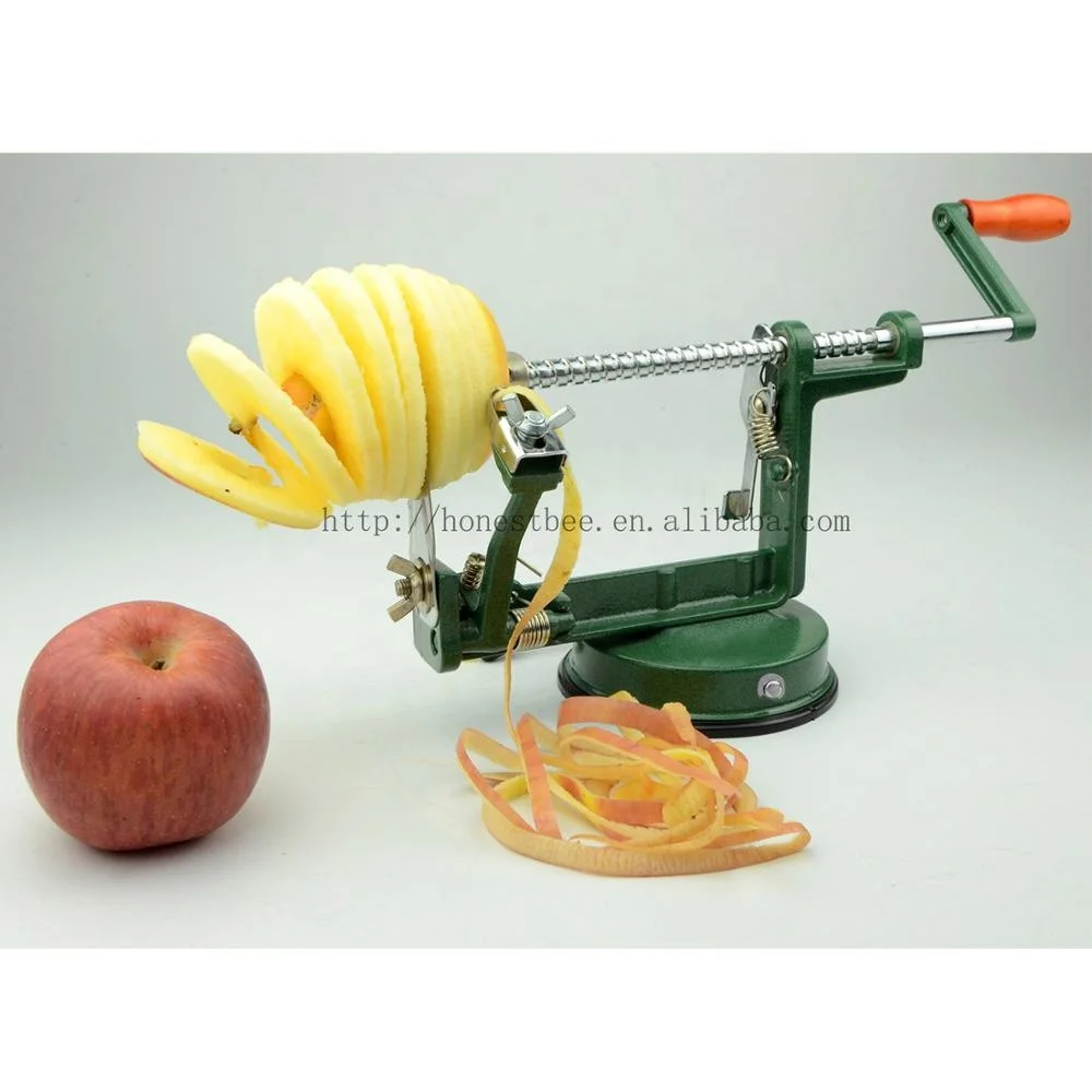 3 In 1 Hand Held Stainless Steel Commercial Apple Peeler Corer Slicer Machine Price Buy Apple