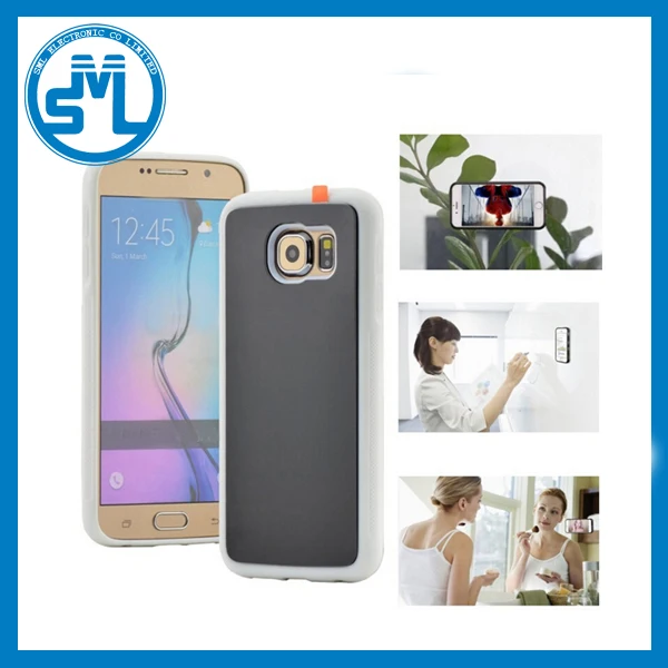 2016 newest High quality PC + TPU anti gravity selfie phone case for Samsung s6 s6 edge s7 s7 edge