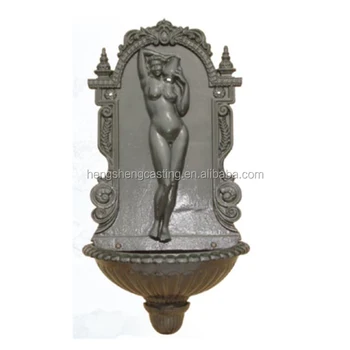 Gusseisen Wand Brunnen/wasser Waschbecken/garten Brunnen - Buy