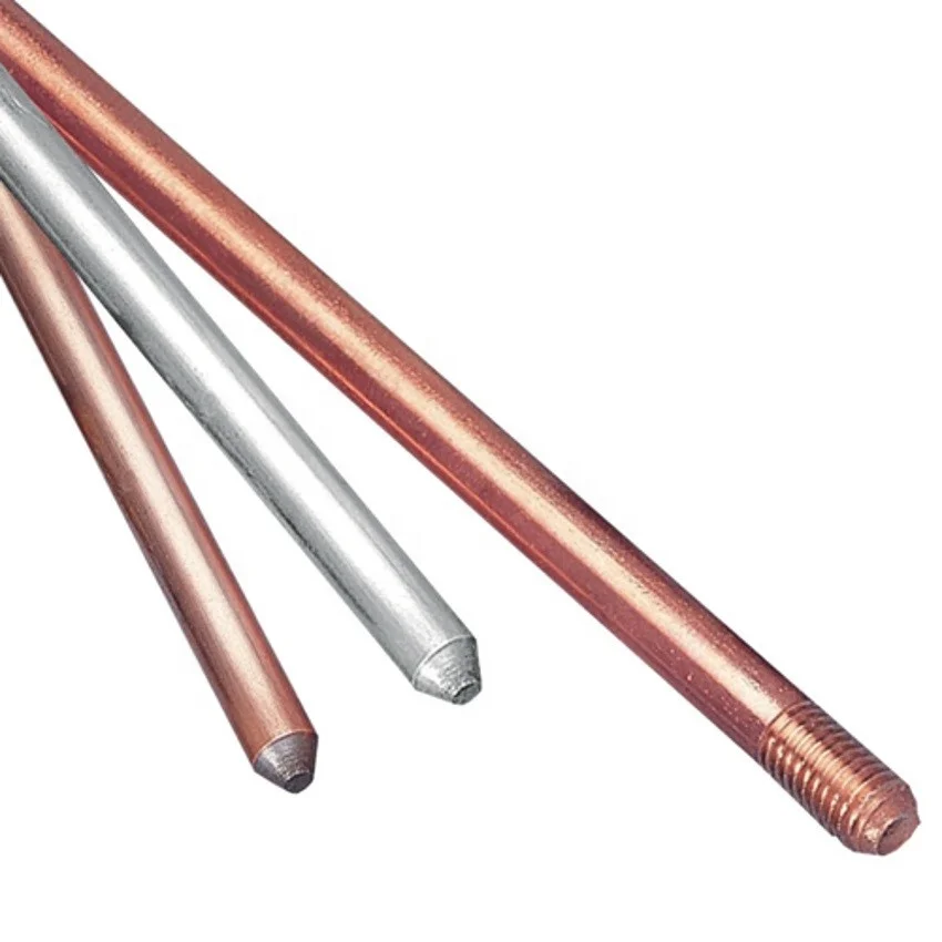 Copper Clad Steel Ground Rod 16mm - Buy Copper Clad Steel Ground Rod ...