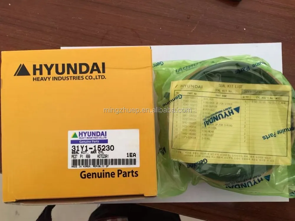 31Y1-15230N Arm Cylinder Seal Kit Fits Hyundai R210LC-7 
