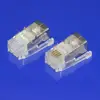 XL-107 RJ11 customize ODM OEM Shielded two clip right and left locating point rj9 shield 4pin connector for armarium