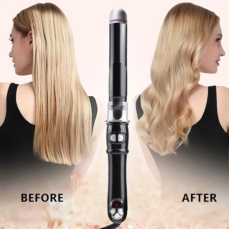 Triple Hair Curler Professional Hair Curler Steamer Curl Automatic