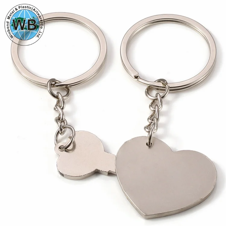 Promotional Free Design Custom Shaped Keychain Fashion Metal Key Ring