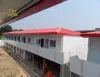 Two storey building plan for cheap low cost prefab cabin Indonesia school building project