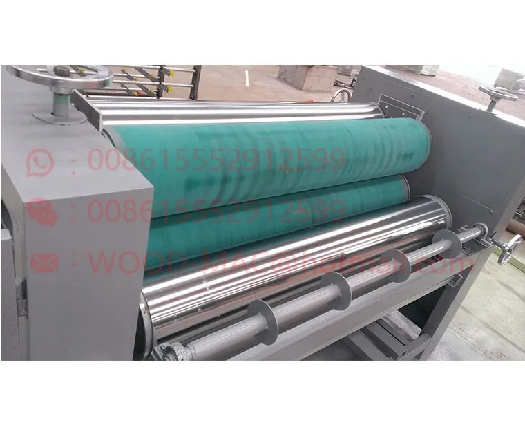 Veneer Glue Applicator/gumming Machine/four Rollers Glue Spreader Buy