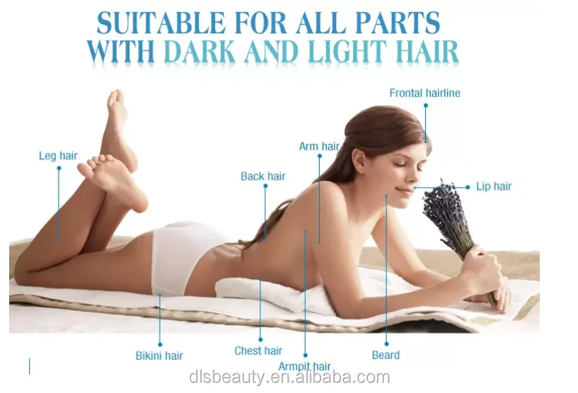 808nm diode laser hair removal machine q switched nd yag laser