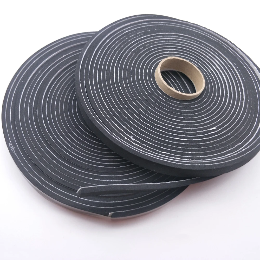NEOPRENE RUBBER SHEET STRIP1//8/" thick X 4/" wide X 10/' PSA ADHESIVE ONE SIDE