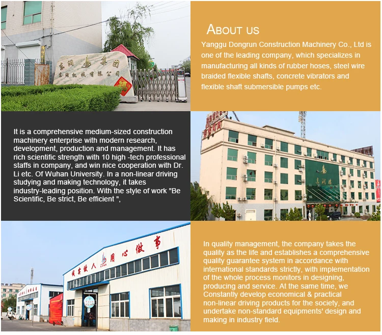 concrete vibrator spare parts