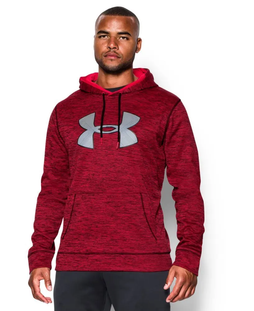 under armour women's storm armour fleece big logo twist hoodie