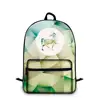 3D Print Unicorn Patterns on Double Shoulder Bags Men's Day Backpack Notebook Bag for Teenager