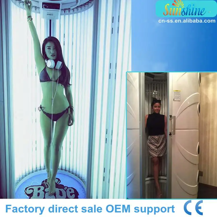 wholesale Commercial Stand Up Solarium sun bed  for tanning salon
