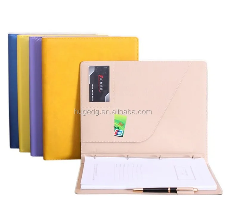 A4 A5 A6 Spiral Notebook Holder Leather Portfolio Buy Notebook Holder