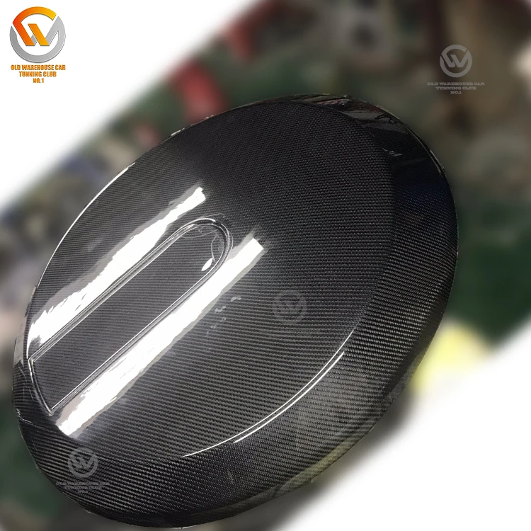 High Quality Carbon Fiber Spare Wheel Tire Cover For G Wagon W463 G500