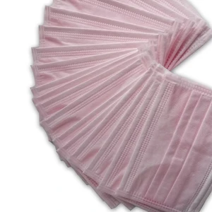 3 ply surgical medical procedure non woven disposable face mask