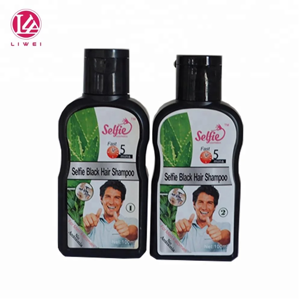 Manufacturer Oem Odm Selfie Bottle Packing Hair Dye Shampoo