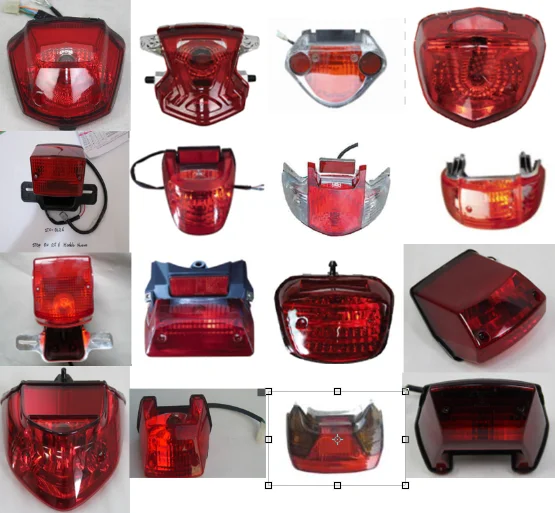 Hot Sales Motorcycle Spare Parts Tail Light